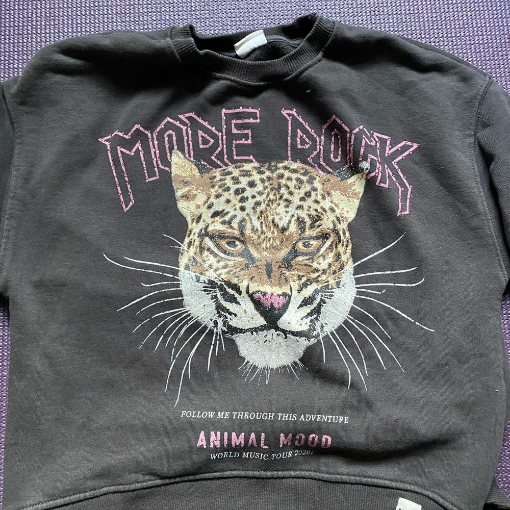 TIGER 🐅 ZARA sweatshirt size kids 11-12
